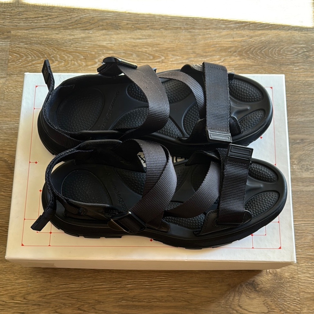 Alexander McQueen Black Sandals
